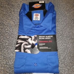 Dickies Short Sleeve Work Shirt Button Down